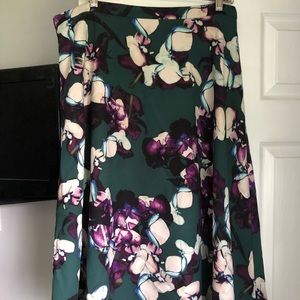 Floral Banana Republic Skirt